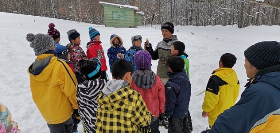 雪上訓練実施！