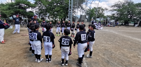 練習試合で結果がついてきました